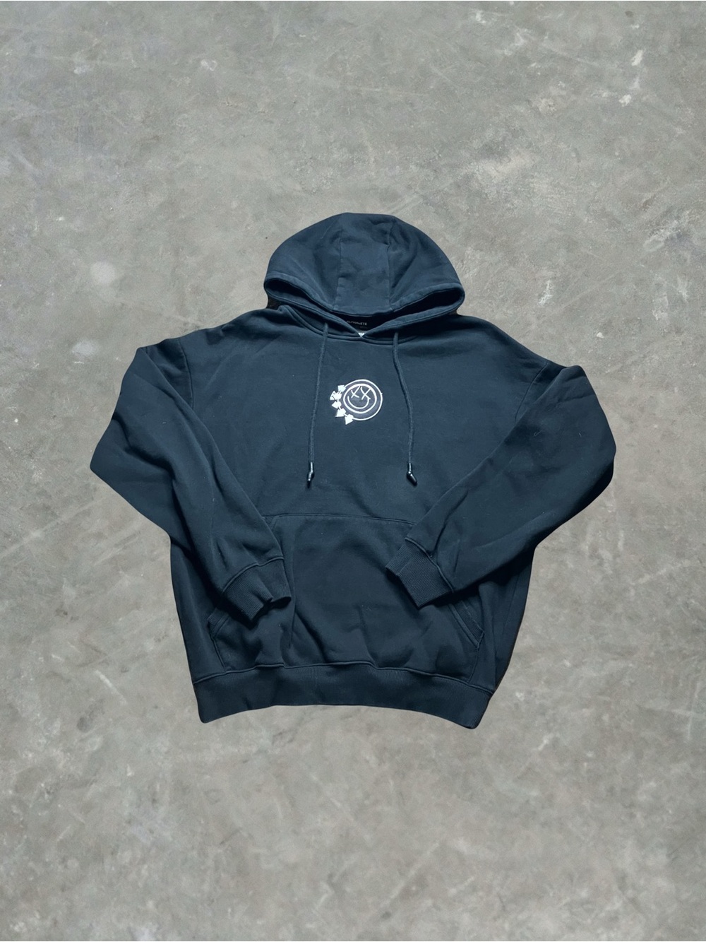 Alphalete Blink 182 Pop Punk Band Hoodie Mens M Black